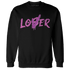 GS Hyper Violet 4s Sweatshirt Match Loser Lover - NastyJamz