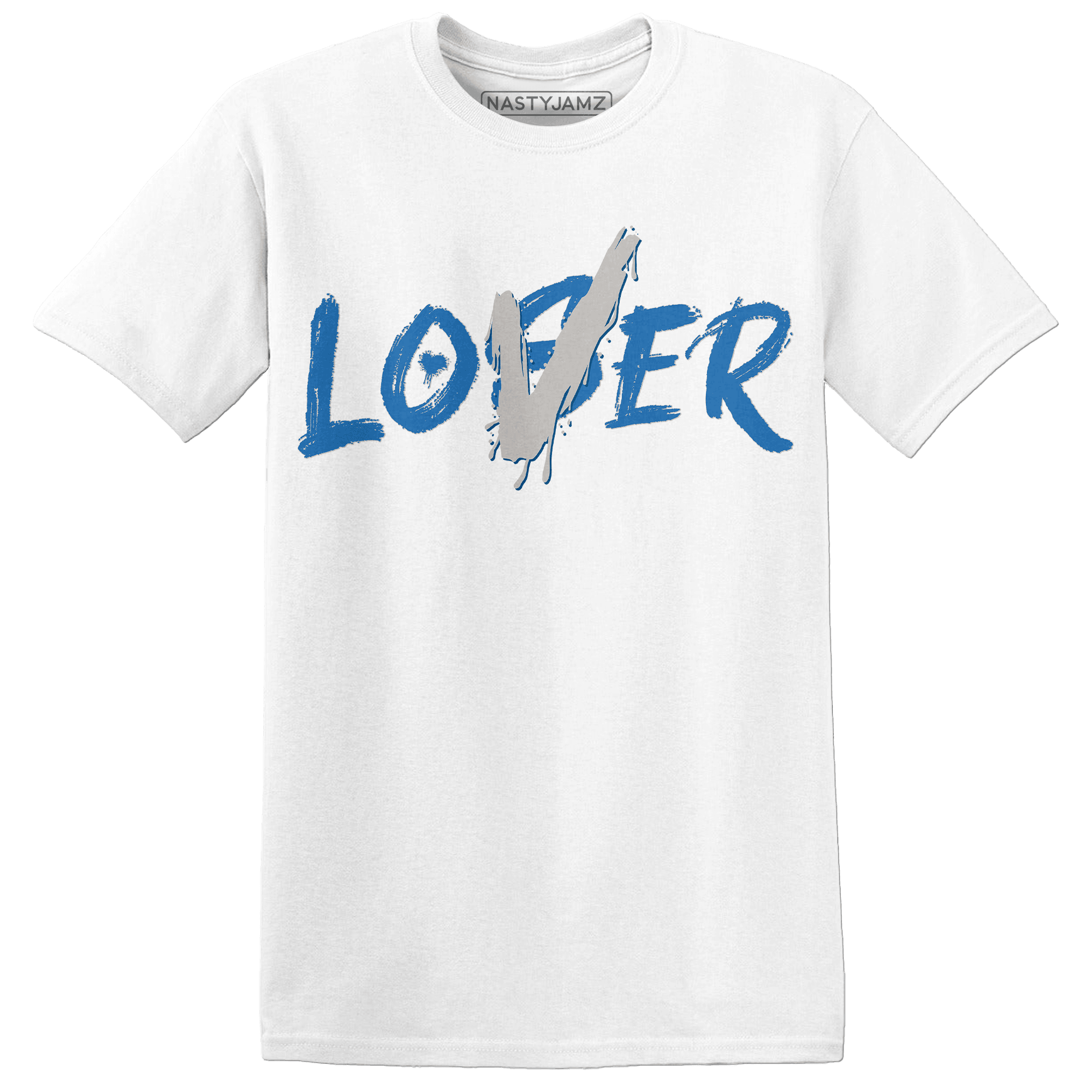 Industrial Blue 4s T Shirt Match Loser Lover - NastyJamz