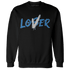 Industrial Blue 4s Sweatshirt Match Loser Lover - NastyJamz