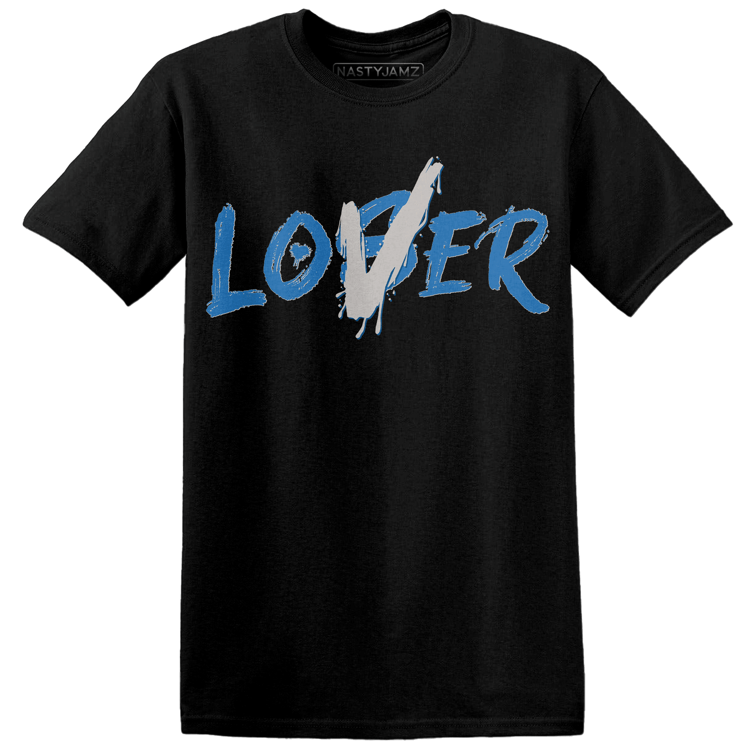 Industrial Blue 4s T Shirt Match Loser Lover - NastyJamz