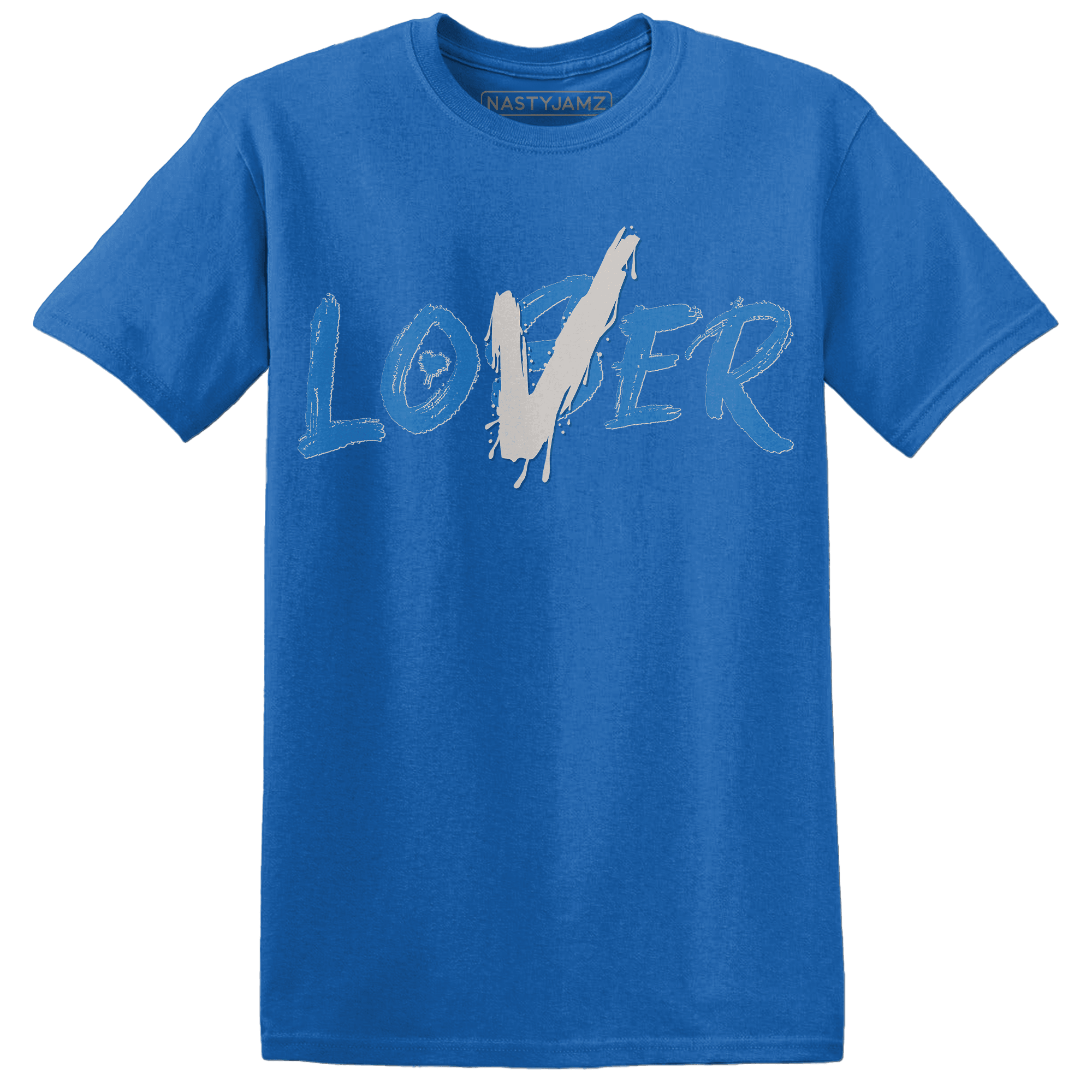 Industrial Blue 4s T Shirt Match Loser Lover - NastyJamz