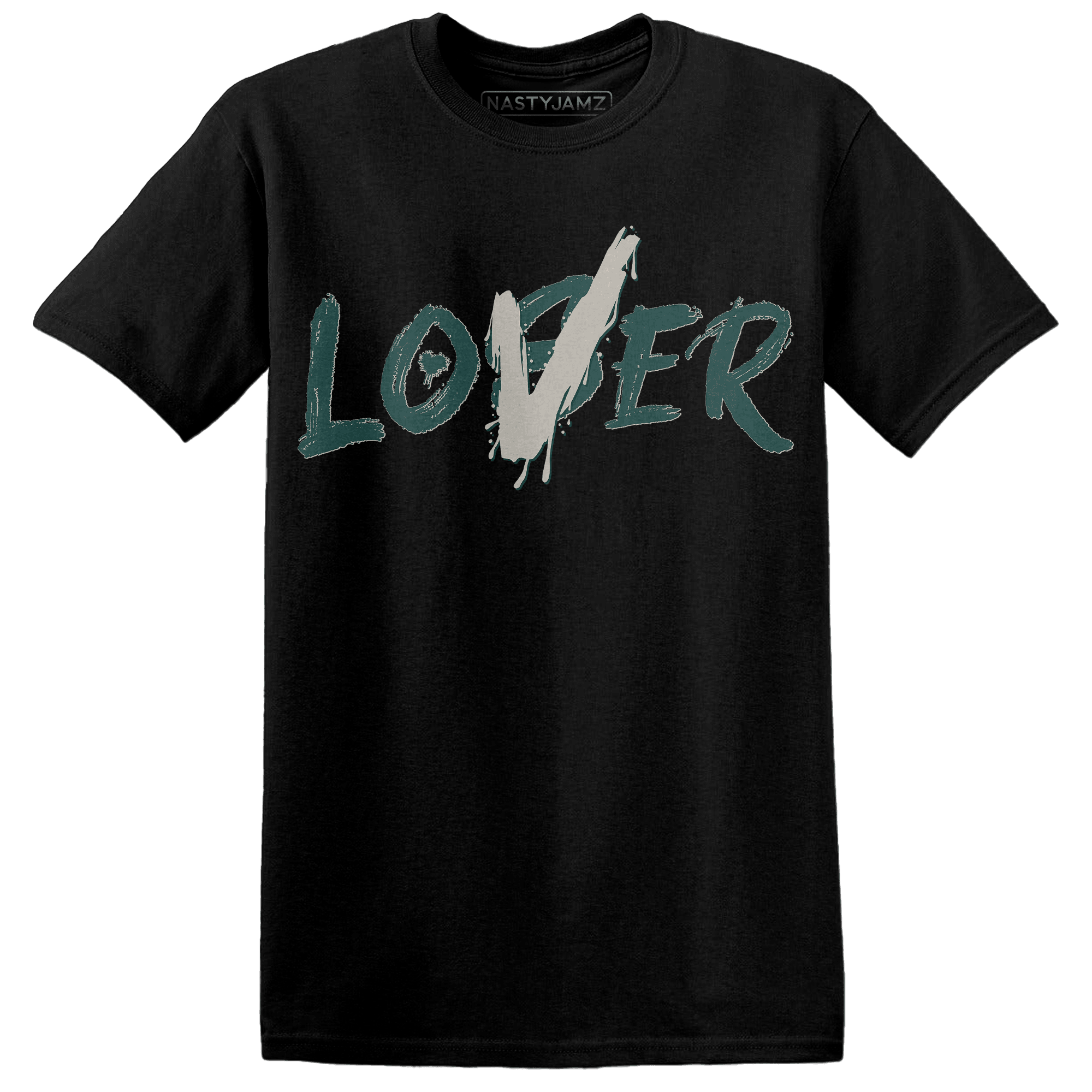 Oxidized Green 4s T Shirt Match Loser Lover - NastyJamz