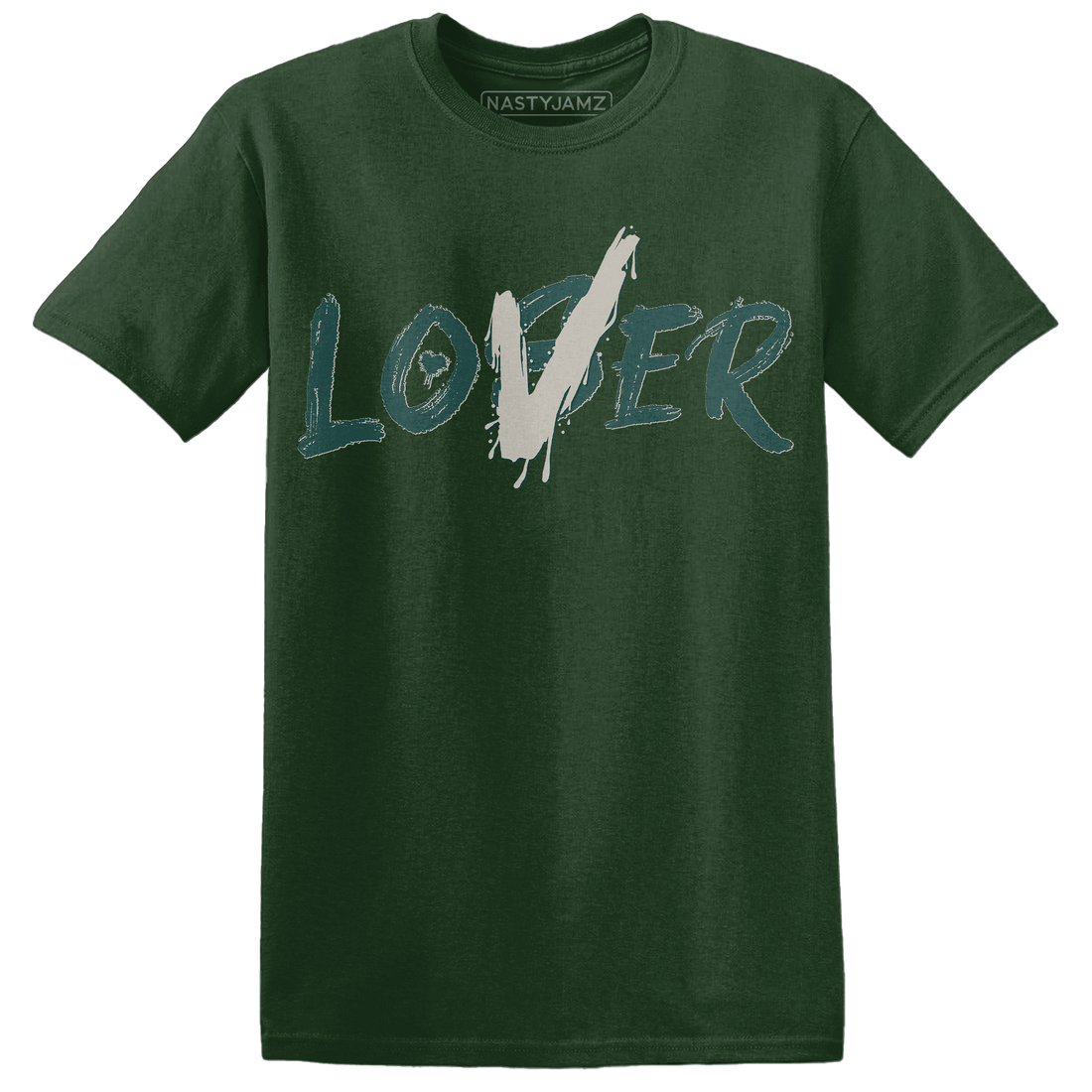 Oxidized Green 4s T Shirt Match Loser Lover - NastyJamz