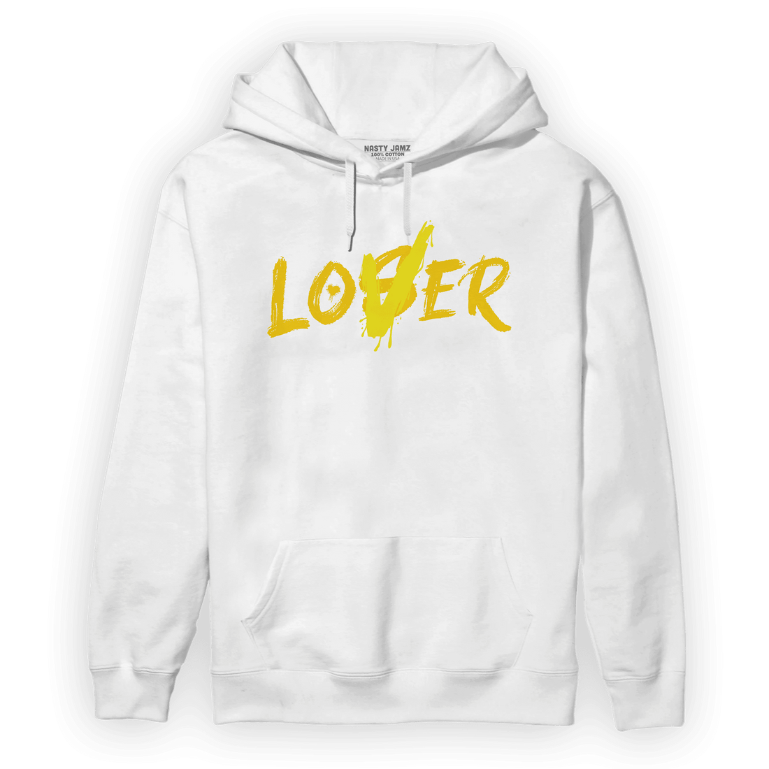 Vivid Sulfur 4s Hoodie Match Loser Lover - NastyJamz