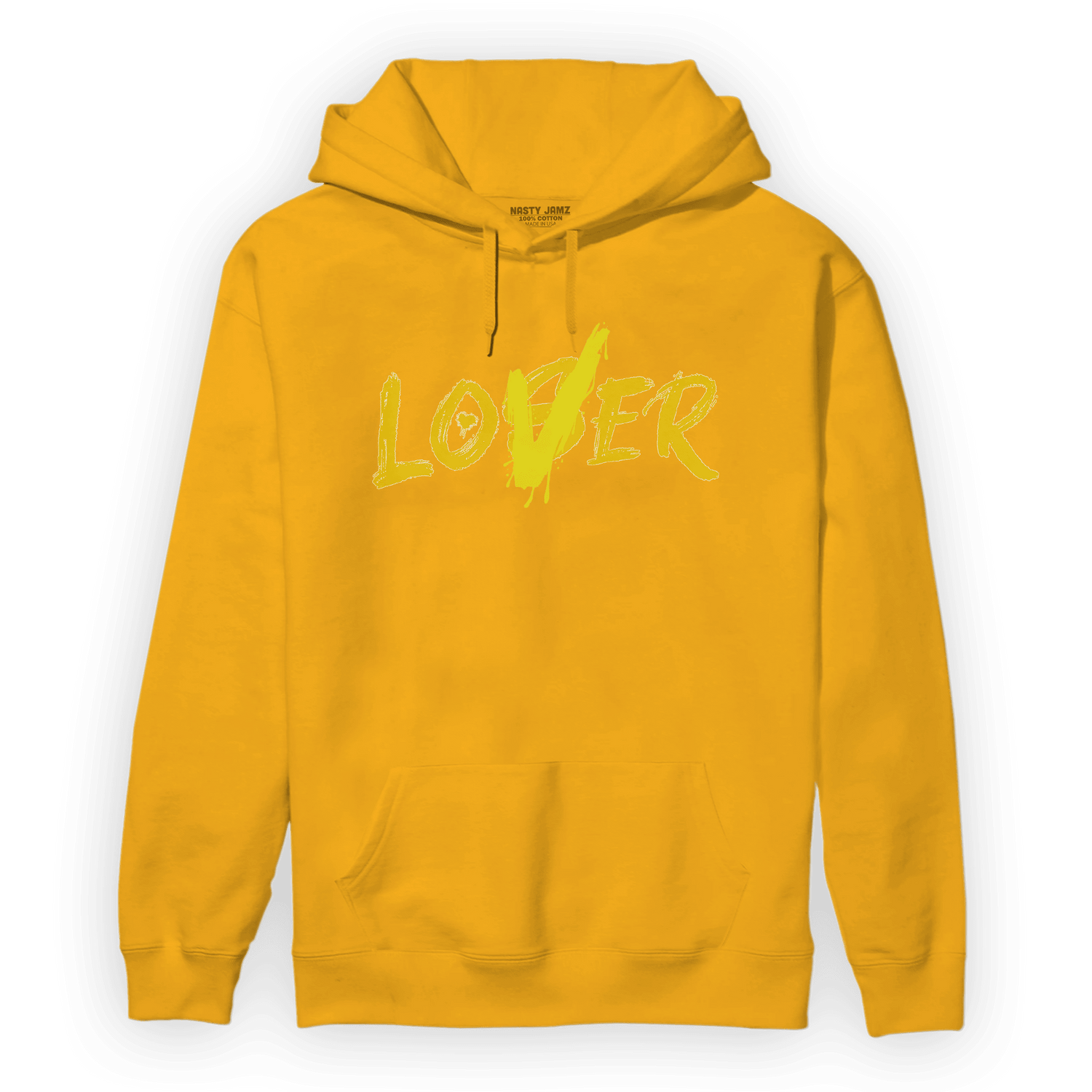 Vivid Sulfur 4s Hoodie Match Loser Lover - NastyJamz