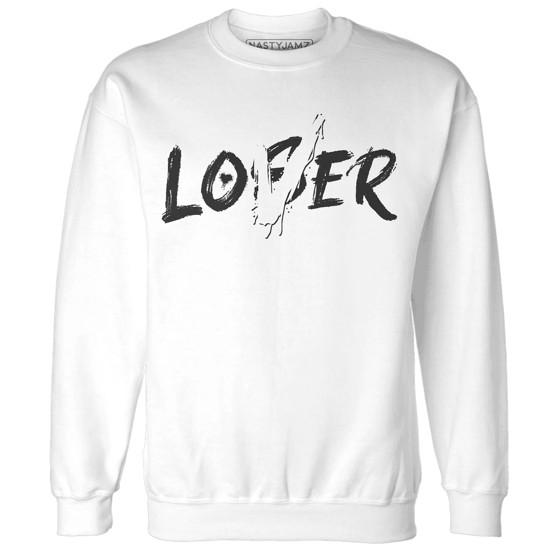 White-Thunder-4s-Sweatshirt-Match-Loser-Lover