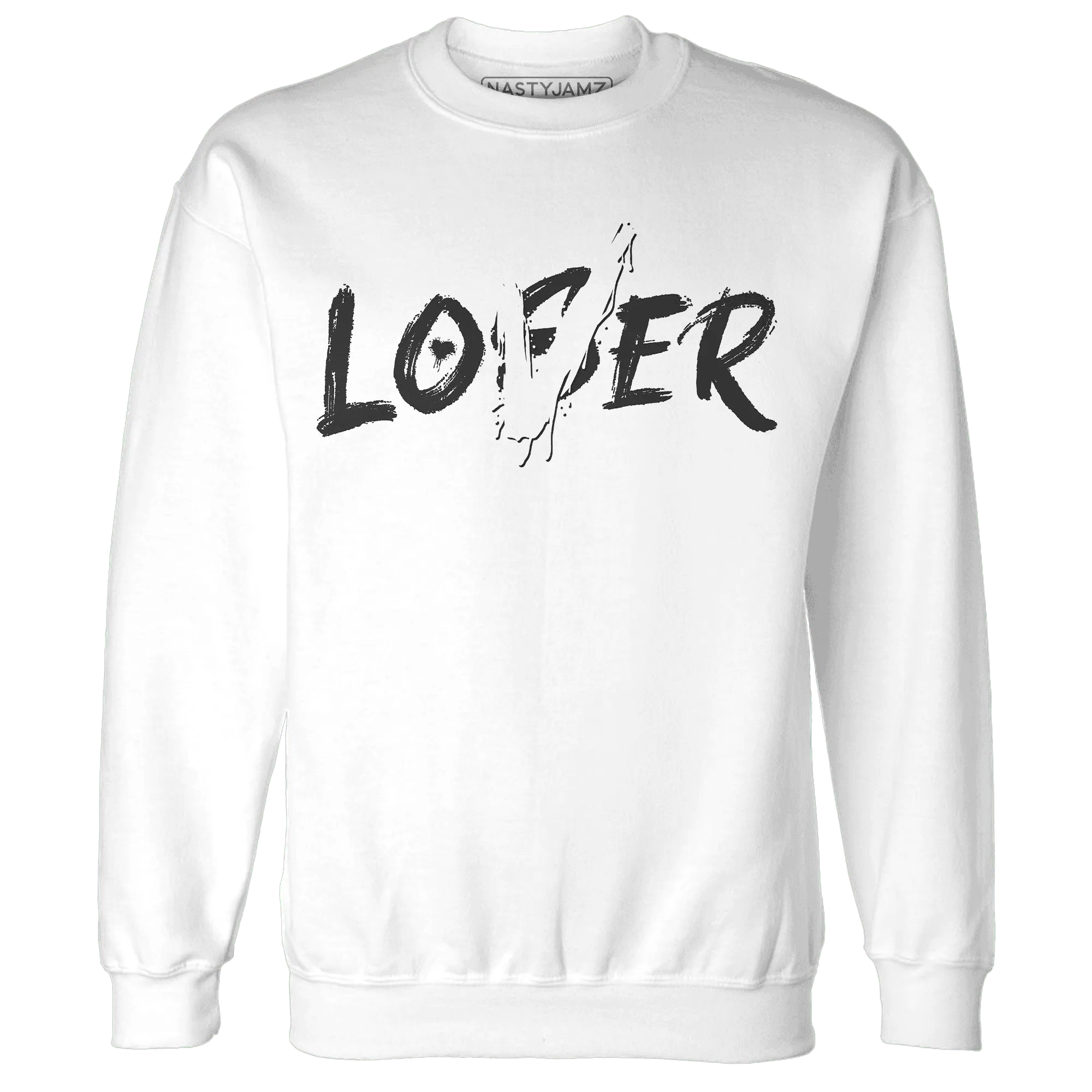 White-Thunder-4s-Sweatshirt-Match-Loser-Lover