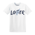 White-Navy-6s-T-Shirt-Match-Loser-Lover