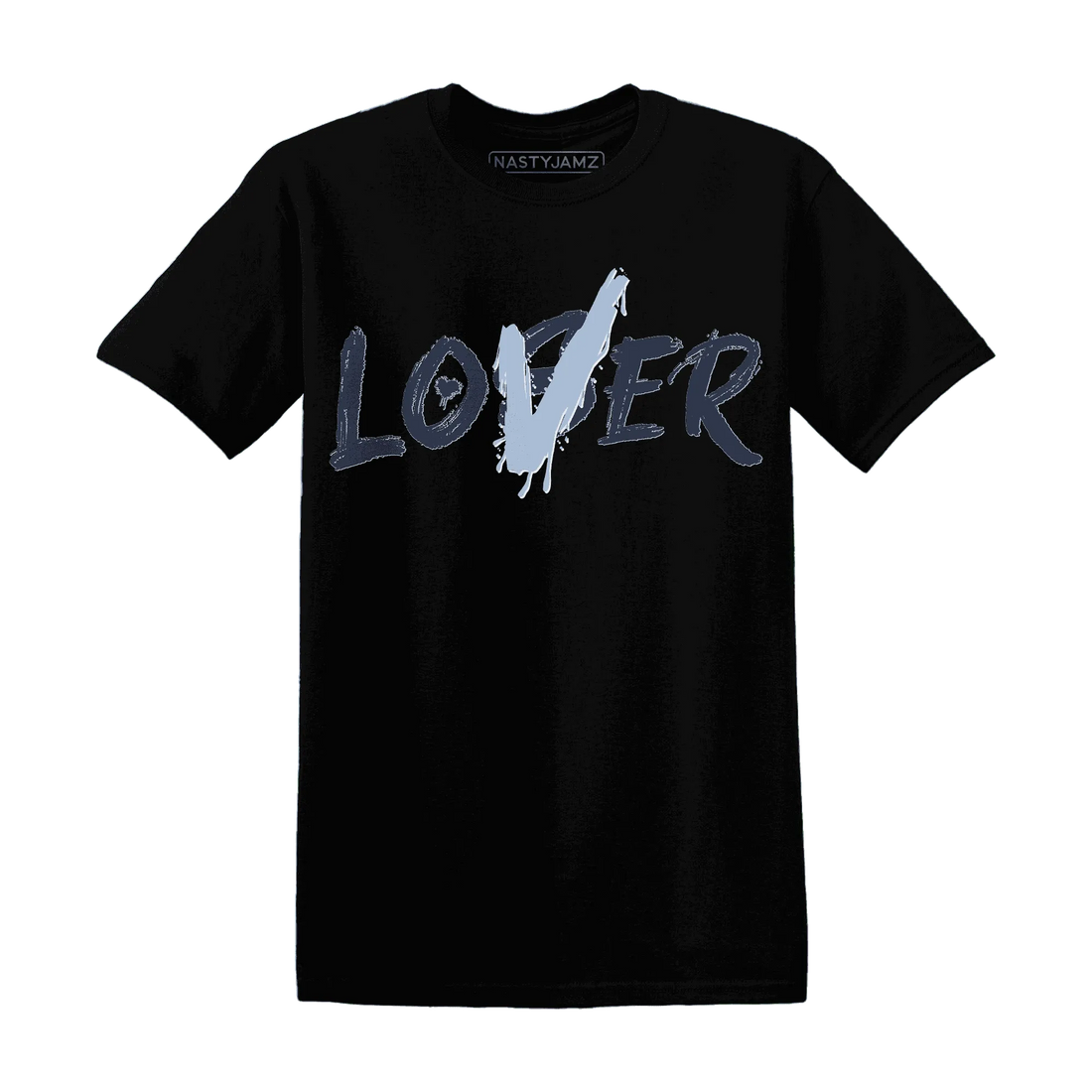 White-Navy-6s-T-Shirt-Match-Loser-Lover