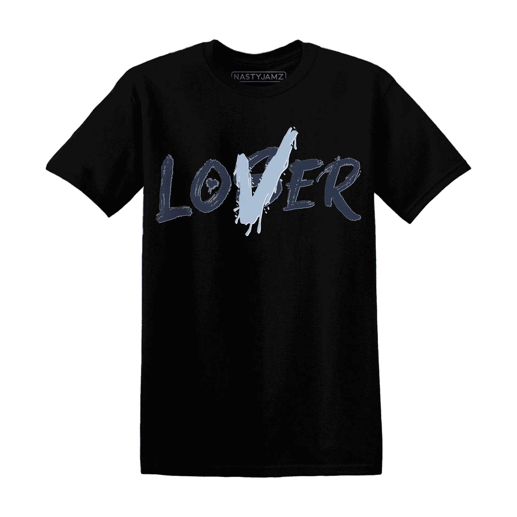 White-Navy-6s-T-Shirt-Match-Loser-Lover