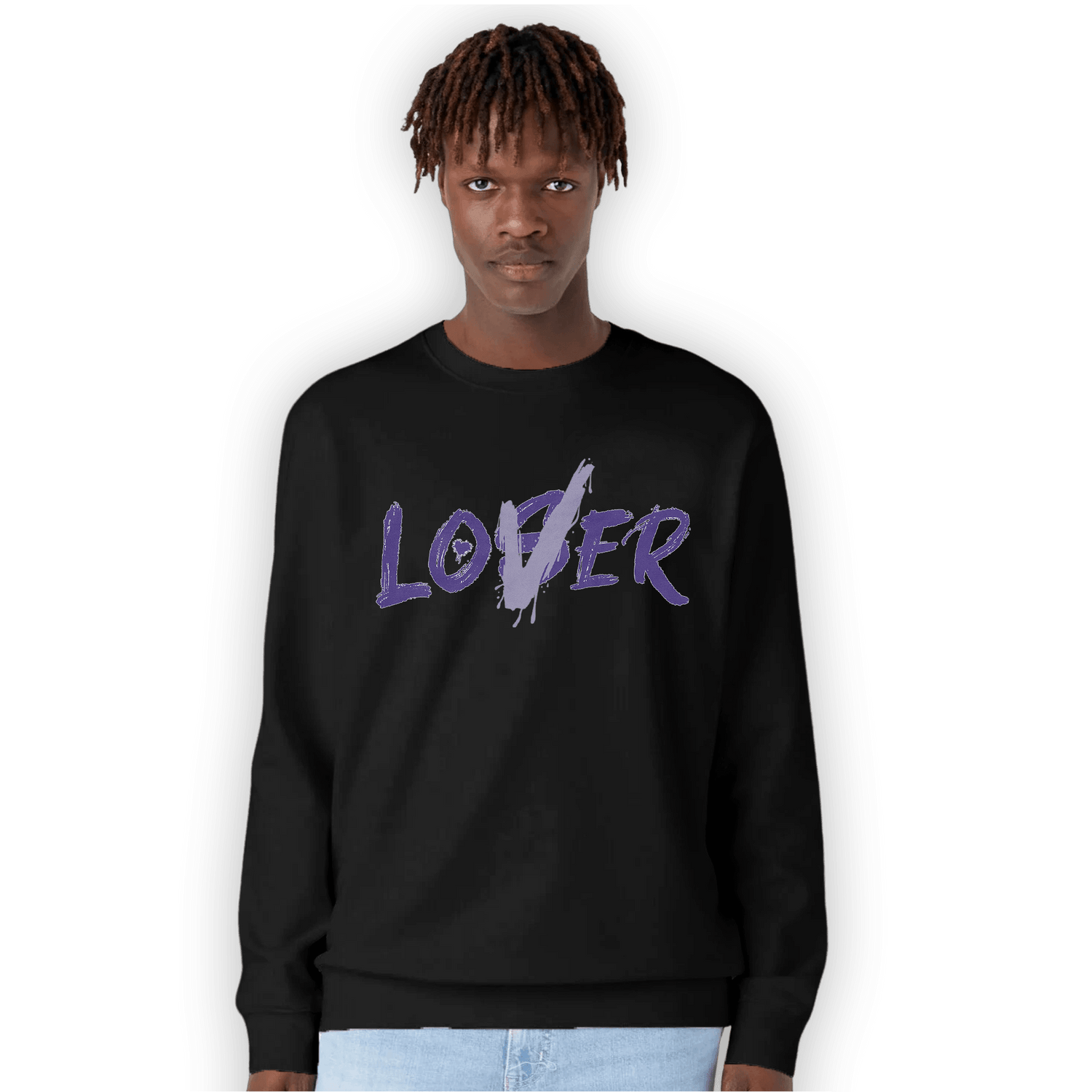 Dunk Low Plum Sweatshirt Match Loser Lover - NastyJamz