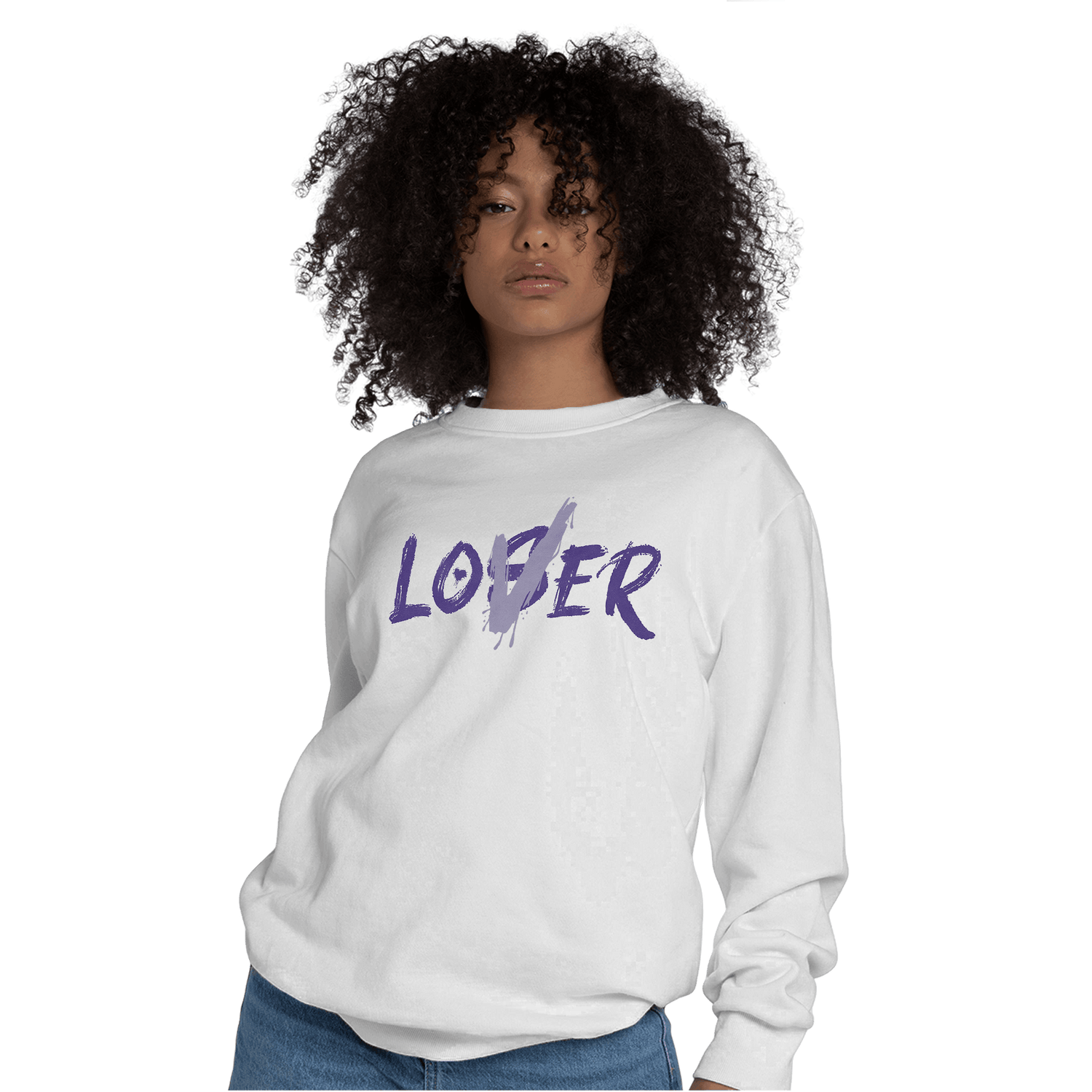 Dunk Low Plum Sweatshirt Match Loser Lover - NastyJamz