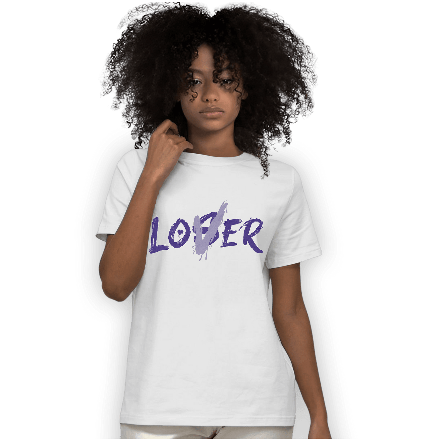 Dunk Low Plum T Shirt Match Loser Lover - NastyJamz