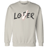 Jumman Jack University Red Sweatshirt Match Loser Lover - NastyJamz