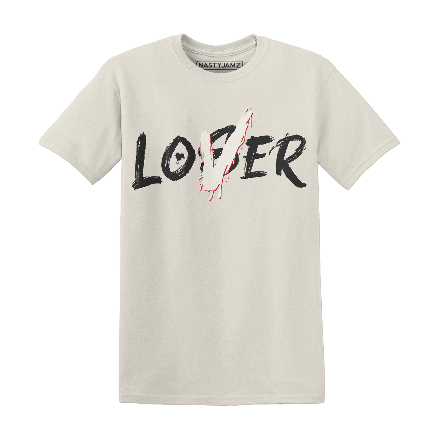 Jumman Jack University Red T Shirt Match Loser Lover - NastyJamz