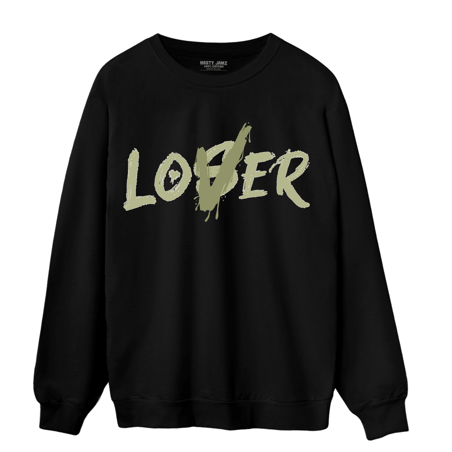 Yeezy Slide Resin Sweatshirt Match Loser Lover - NastyJamz