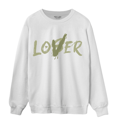 Yeezy Slide Resin Sweatshirt Match Loser Lover - NastyJamz