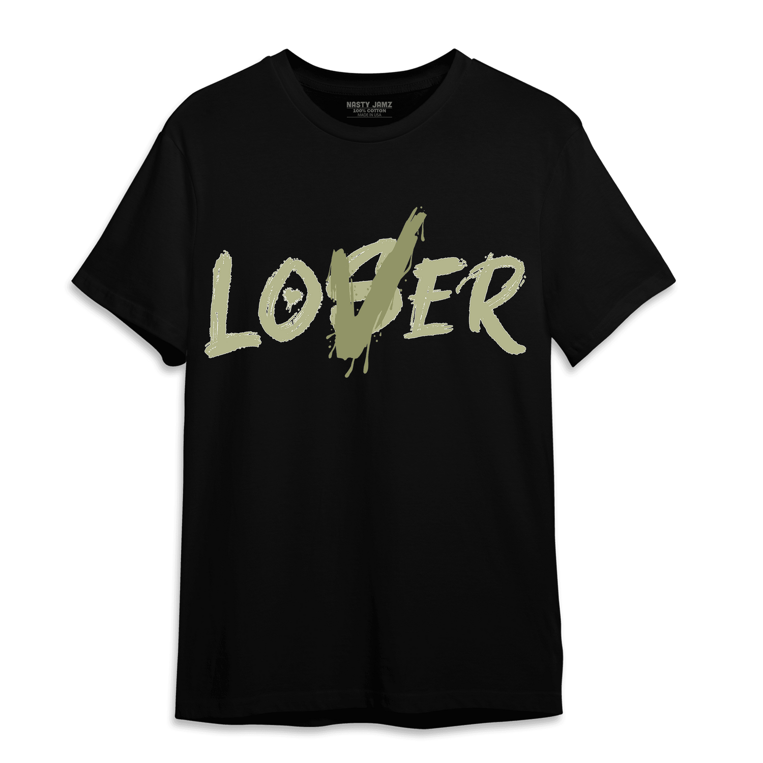 Yeezy Slide Resin T Shirt Match Loser Lover - NastyJamz