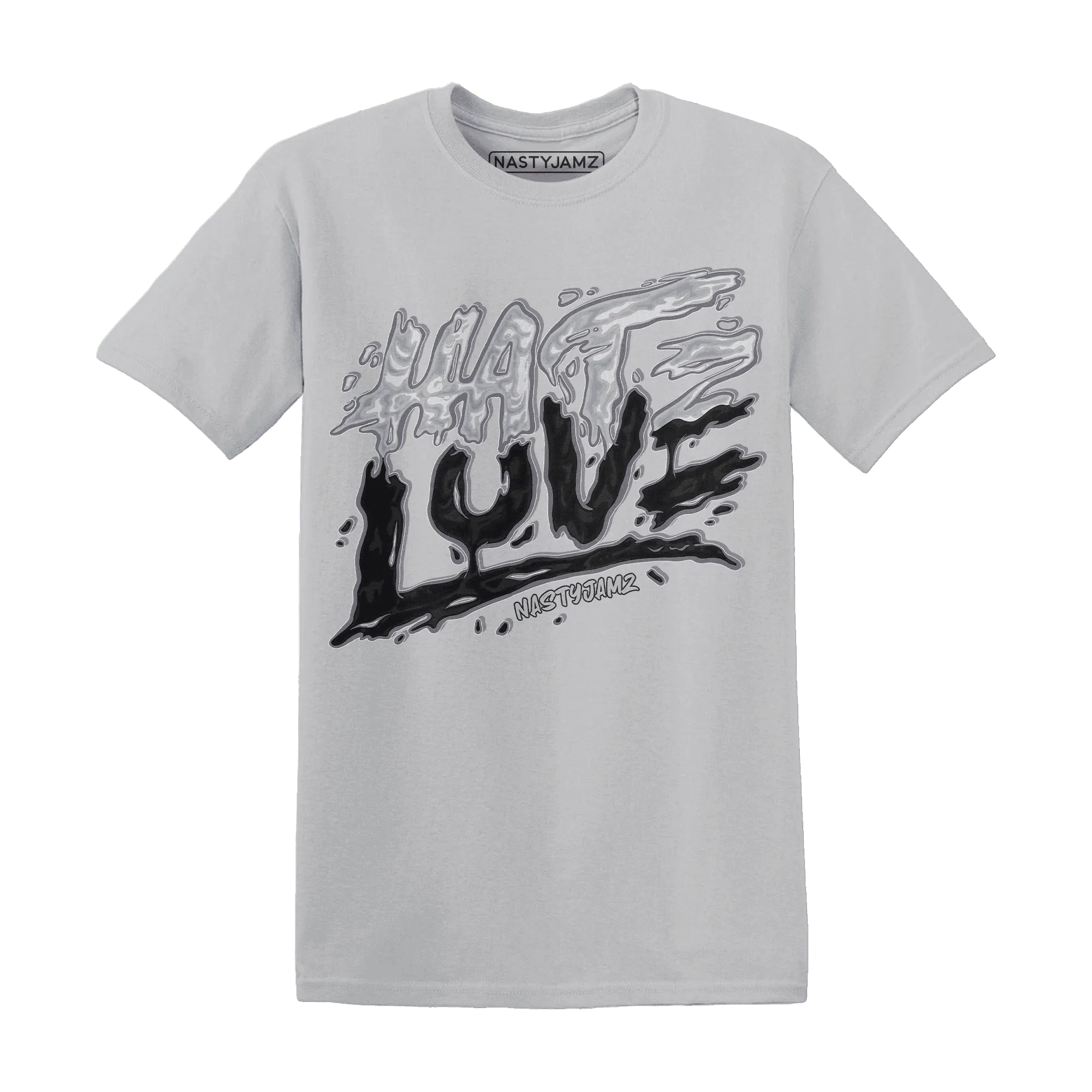 NastyJamz-Wolf-Grey-12s-T-Shirt-Match-Love-Hate