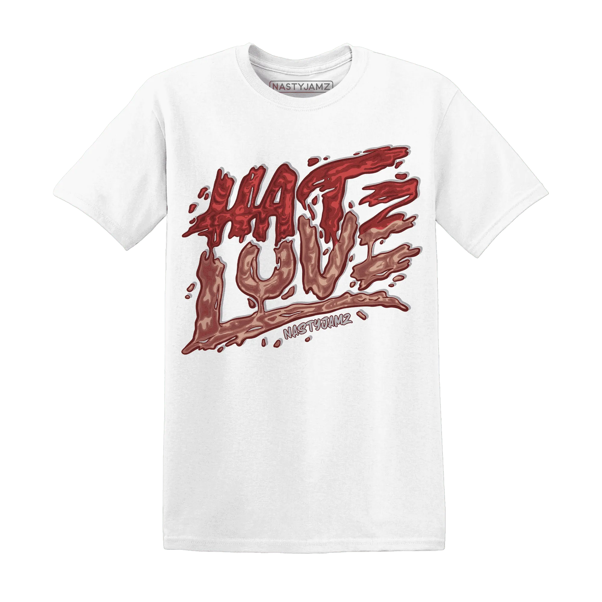 NastyJamz-Dune-Red-13s-T-Shirt-Match-Love-Hate