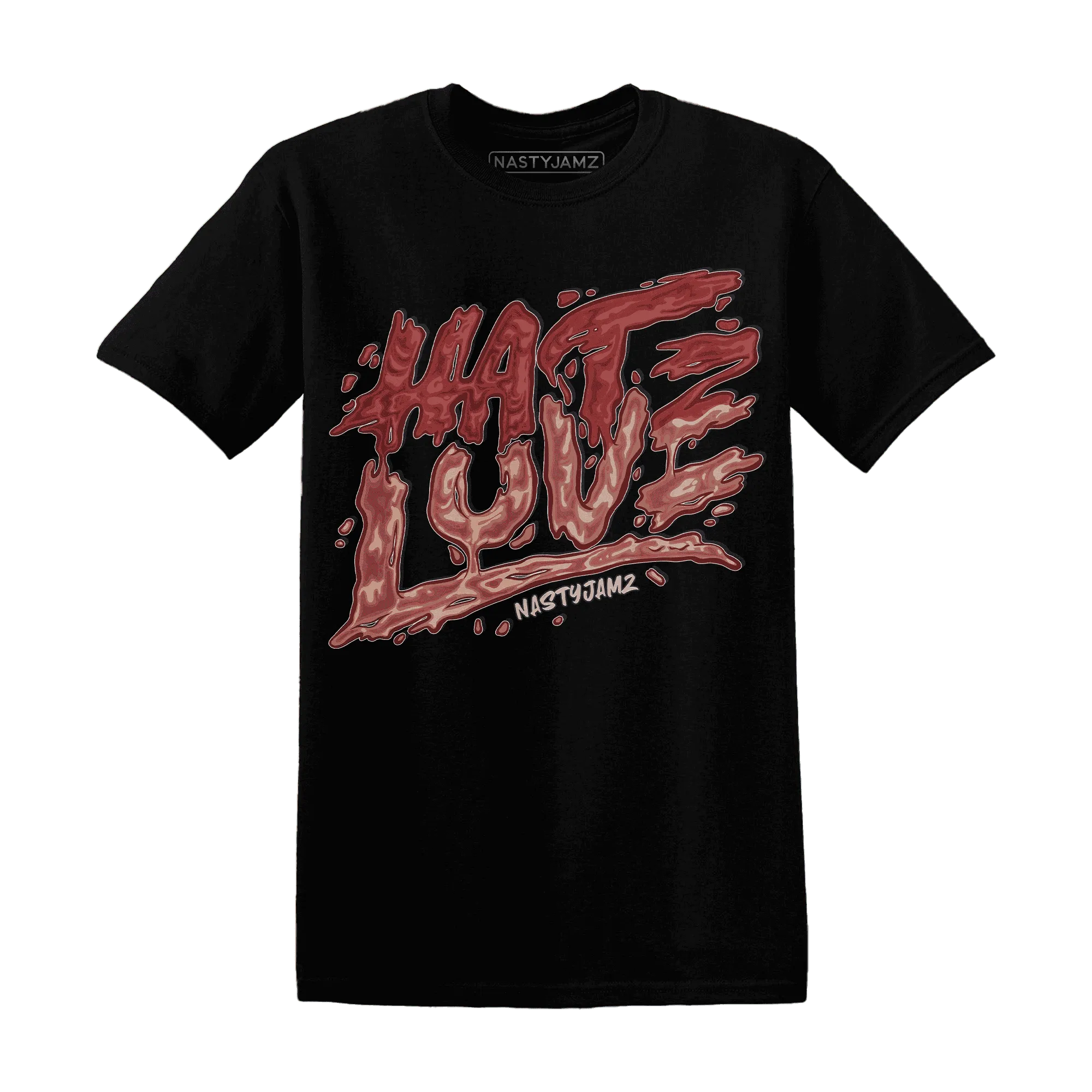 NastyJamz-Dune-Red-13s-T-Shirt-Match-Love-Hate