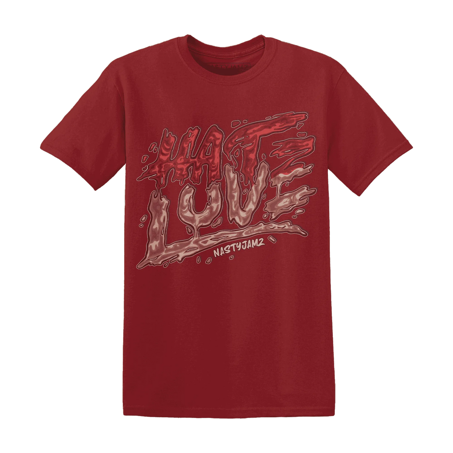 NastyJamz-Dune-Red-13s-T-Shirt-Match-Love-Hate