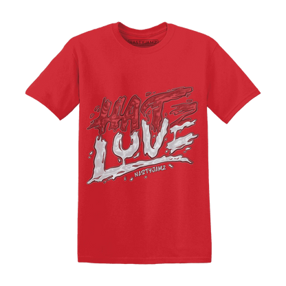 Black-Toe-Reimagined-Red-White-1s-T-Shirt-Match-Love-Hate
