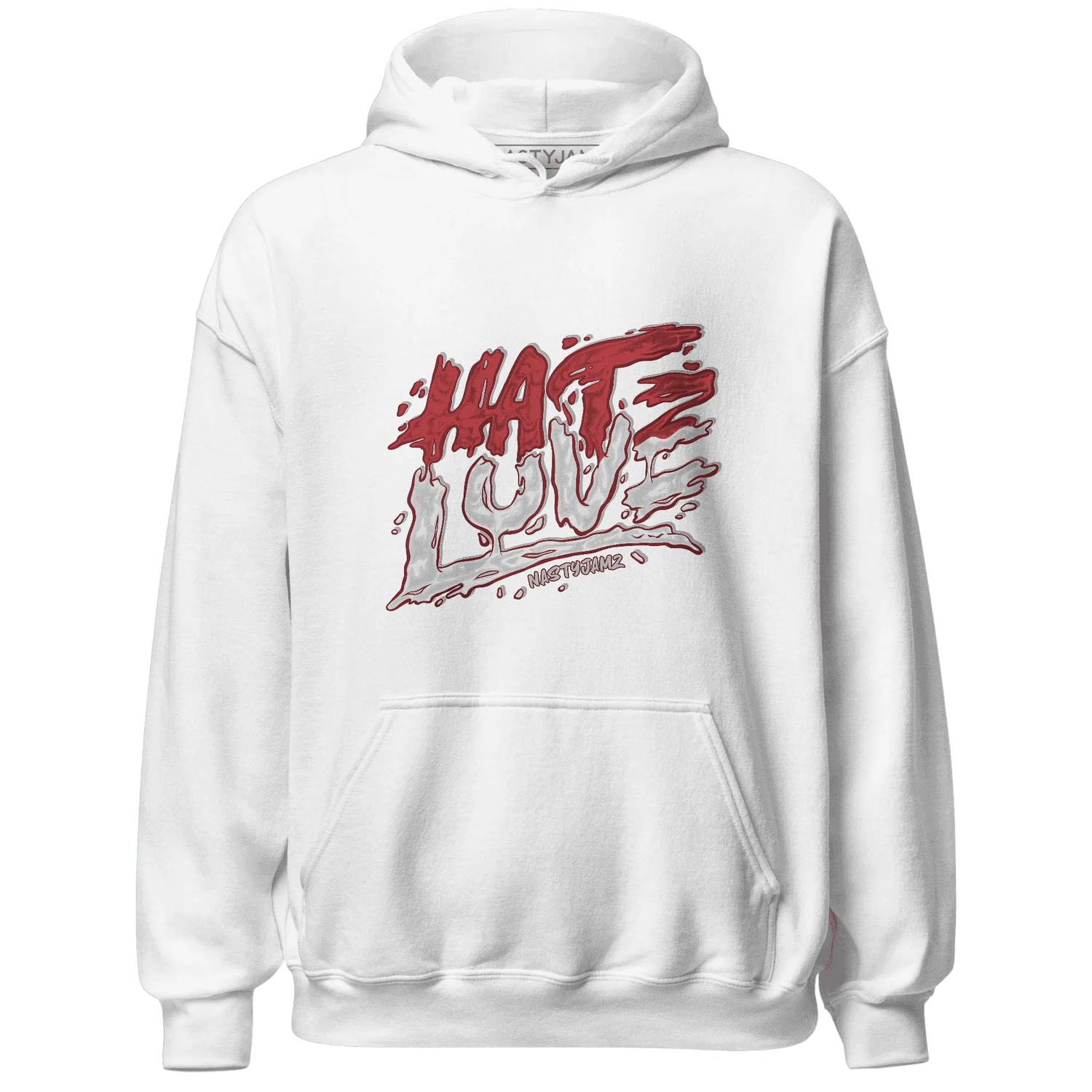Black-Toe-Reimagined-Red-White-1s-Hoodie-Match-Love-Hate