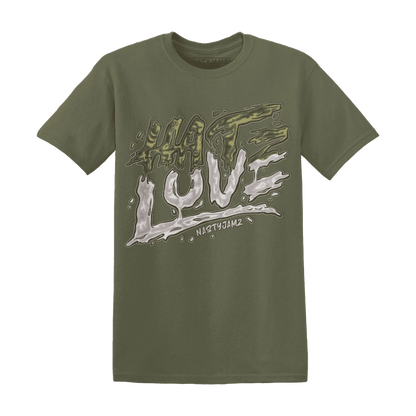 NastyJamz-Medium-Olive-1s-T-Shirt-Match-Love-Hate