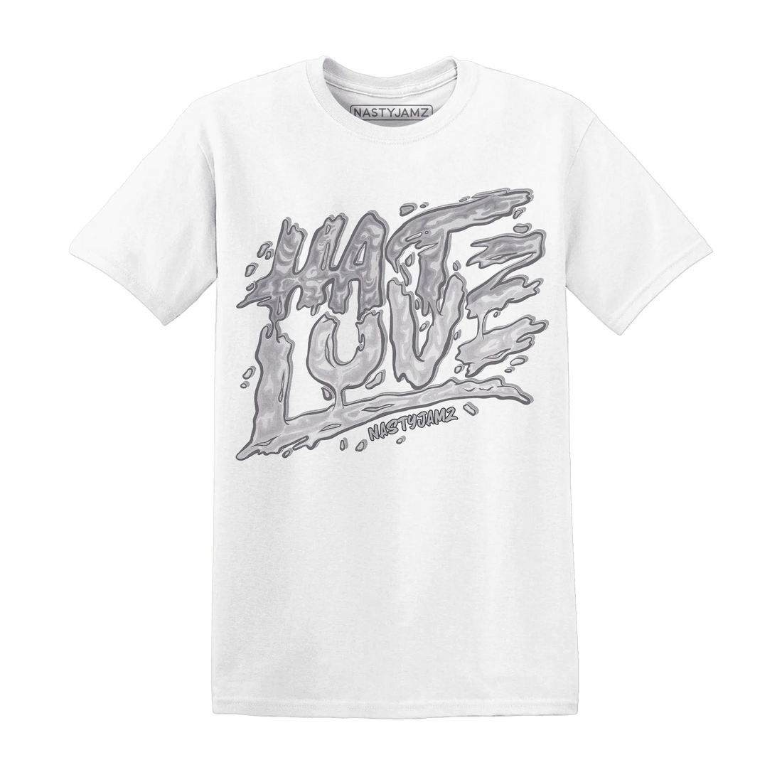 Wolf-Grey-1s-T-Shirt-Match-Love-Hate