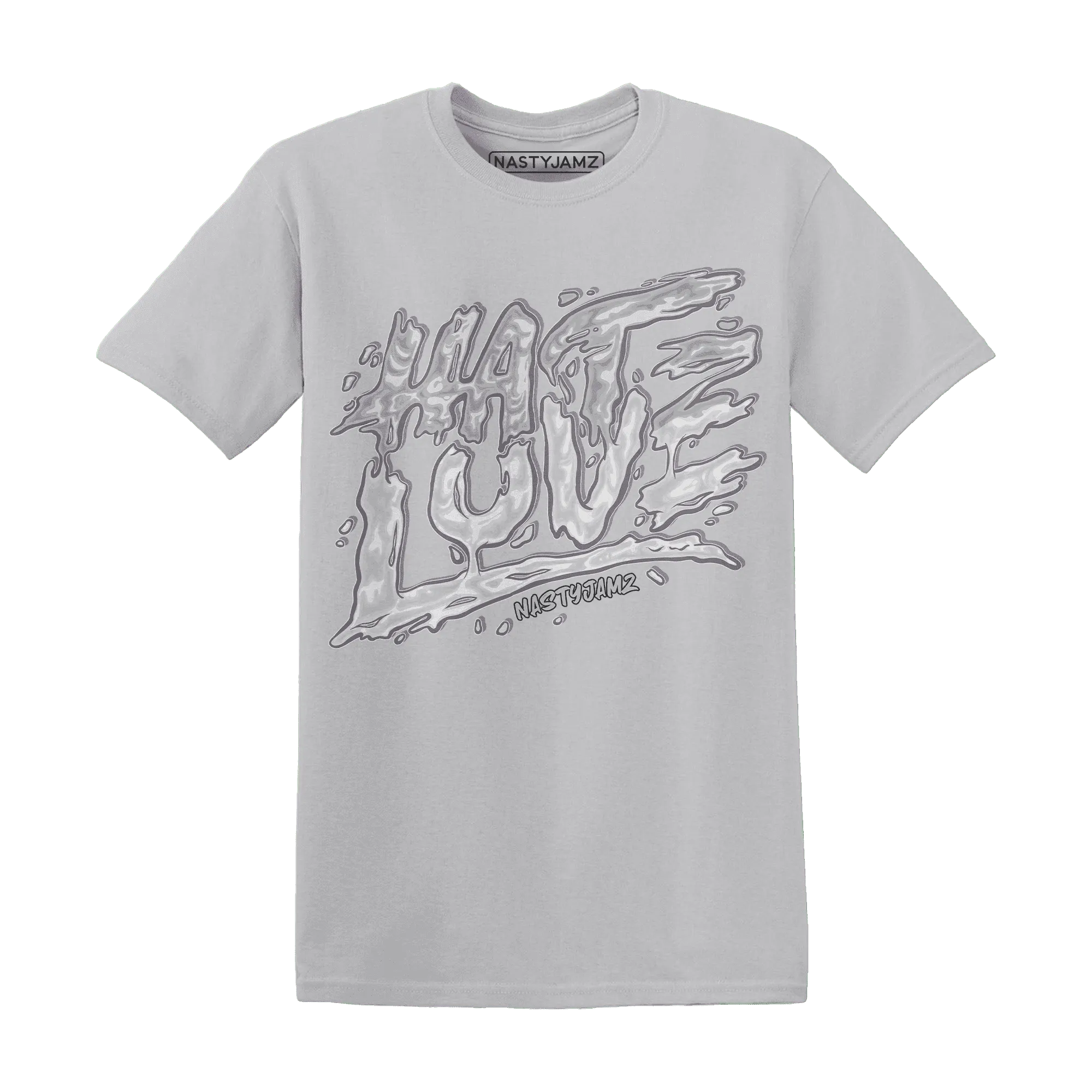 Cement-Grey-3s-T-Shirt-Match-Love-Hate