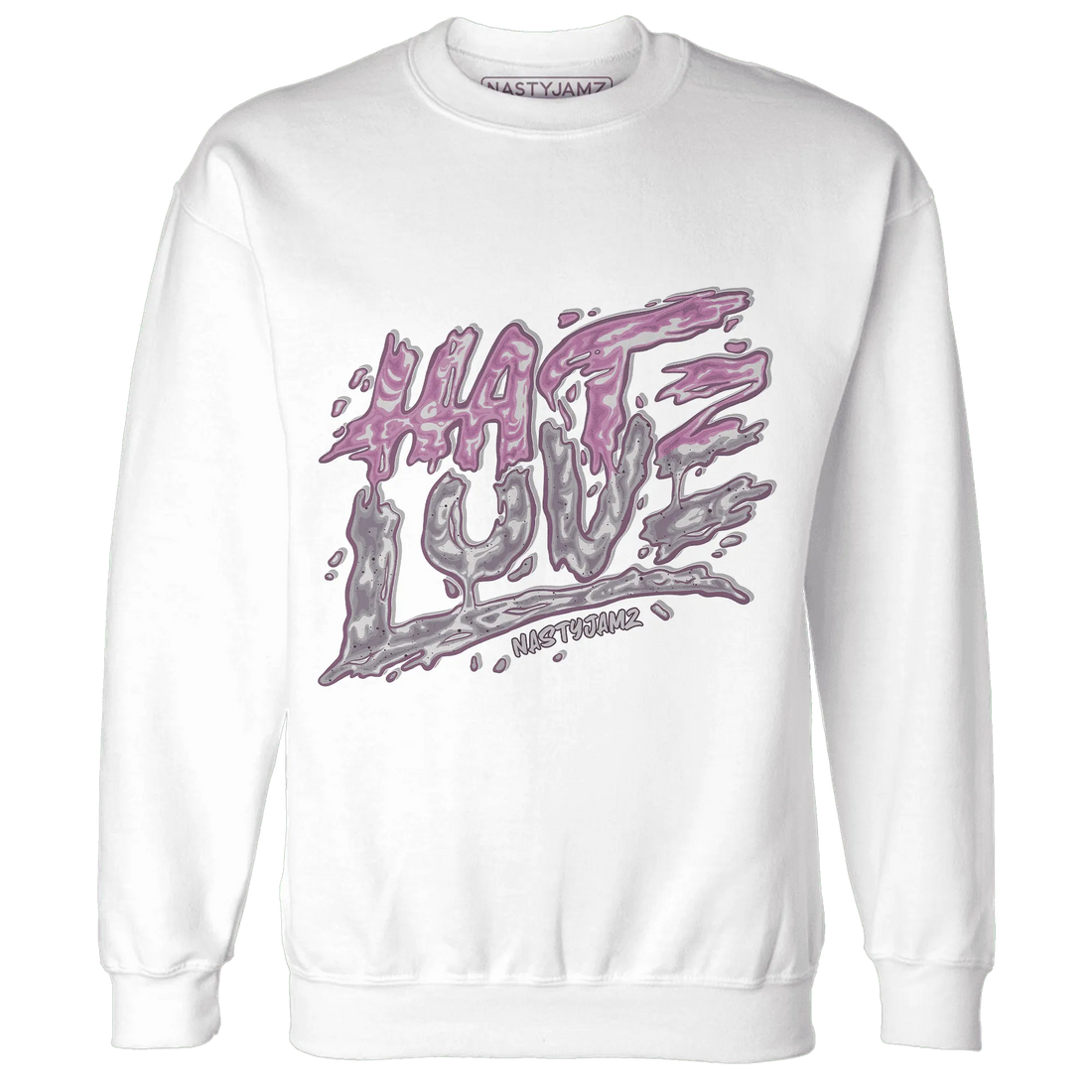 Orchid-Neutral-Grey-Black-White-4s-Sweatshirt-Match-Love-Hate