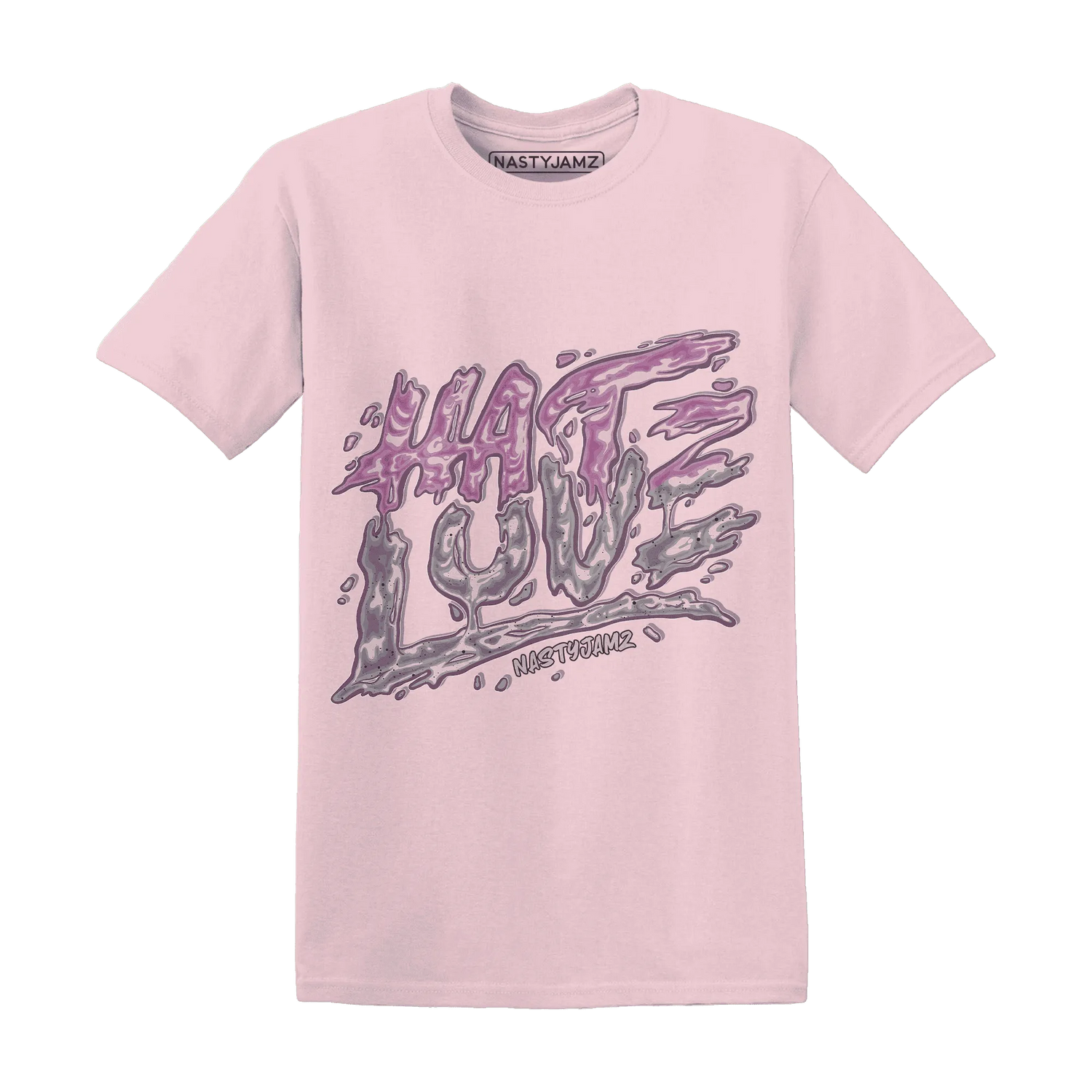 Orchid-Neutral-Grey-Black-White-4s-T-Shirt-Match-Love-Hate