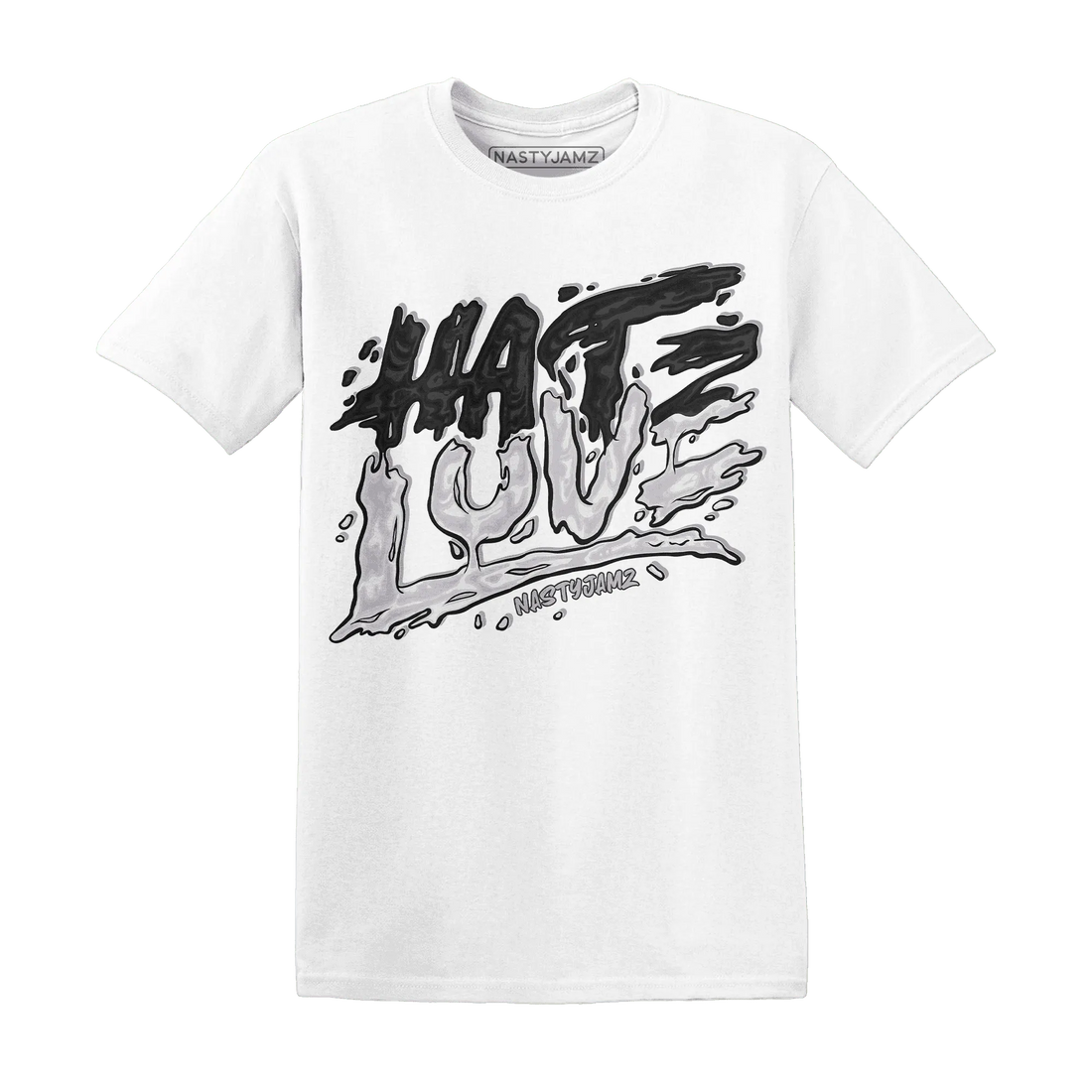 White-Thunder-4s-T-Shirt-Match-Love-Hate