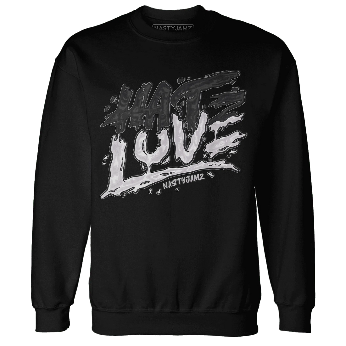 White-Thunder-4s-Sweatshirt-Match-Love-Hate