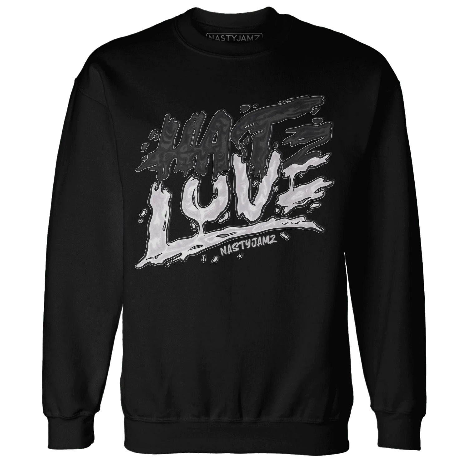 White-Thunder-4s-Sweatshirt-Match-Love-Hate