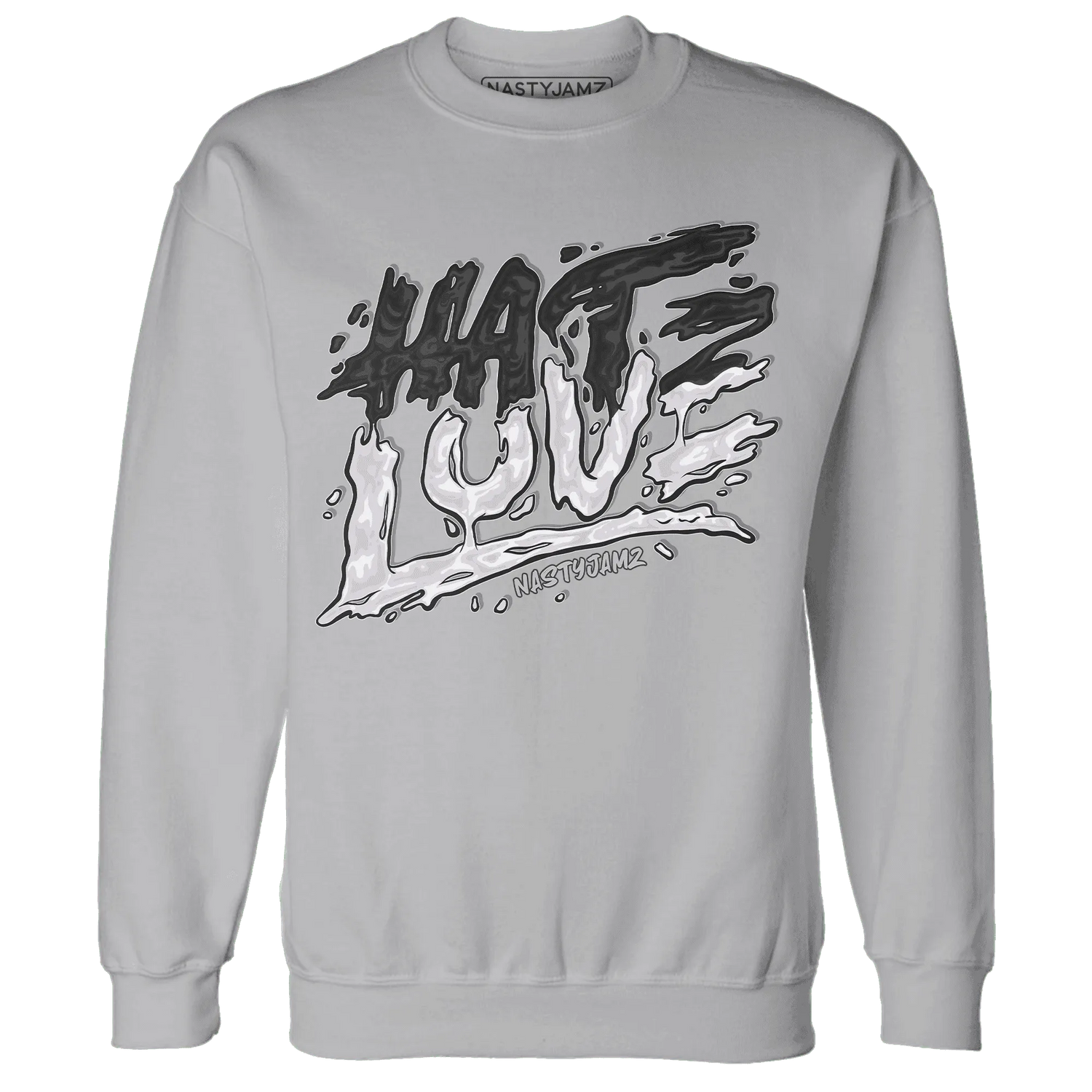 White-Thunder-4s-Sweatshirt-Match-Love-Hate
