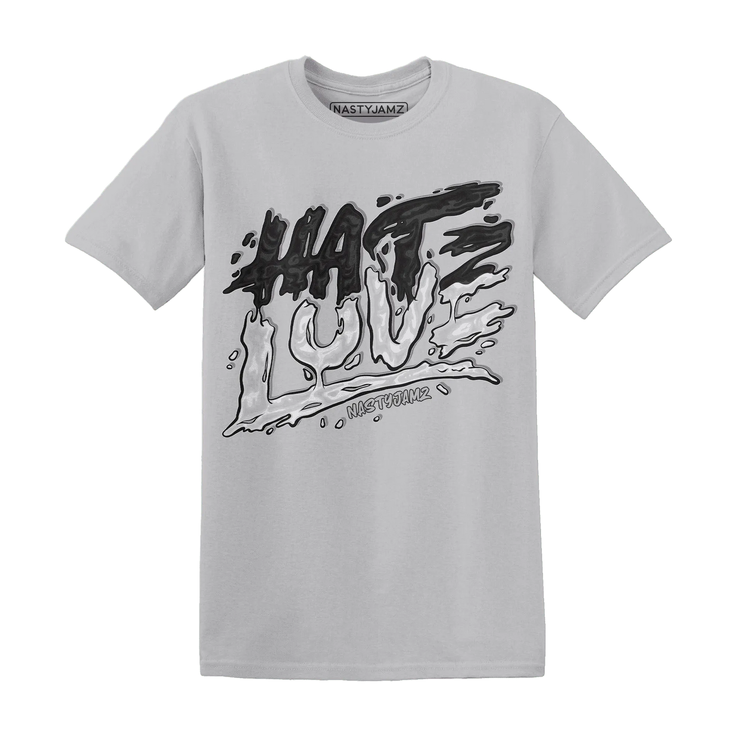 White-Thunder-4s-T-Shirt-Match-Love-Hate
