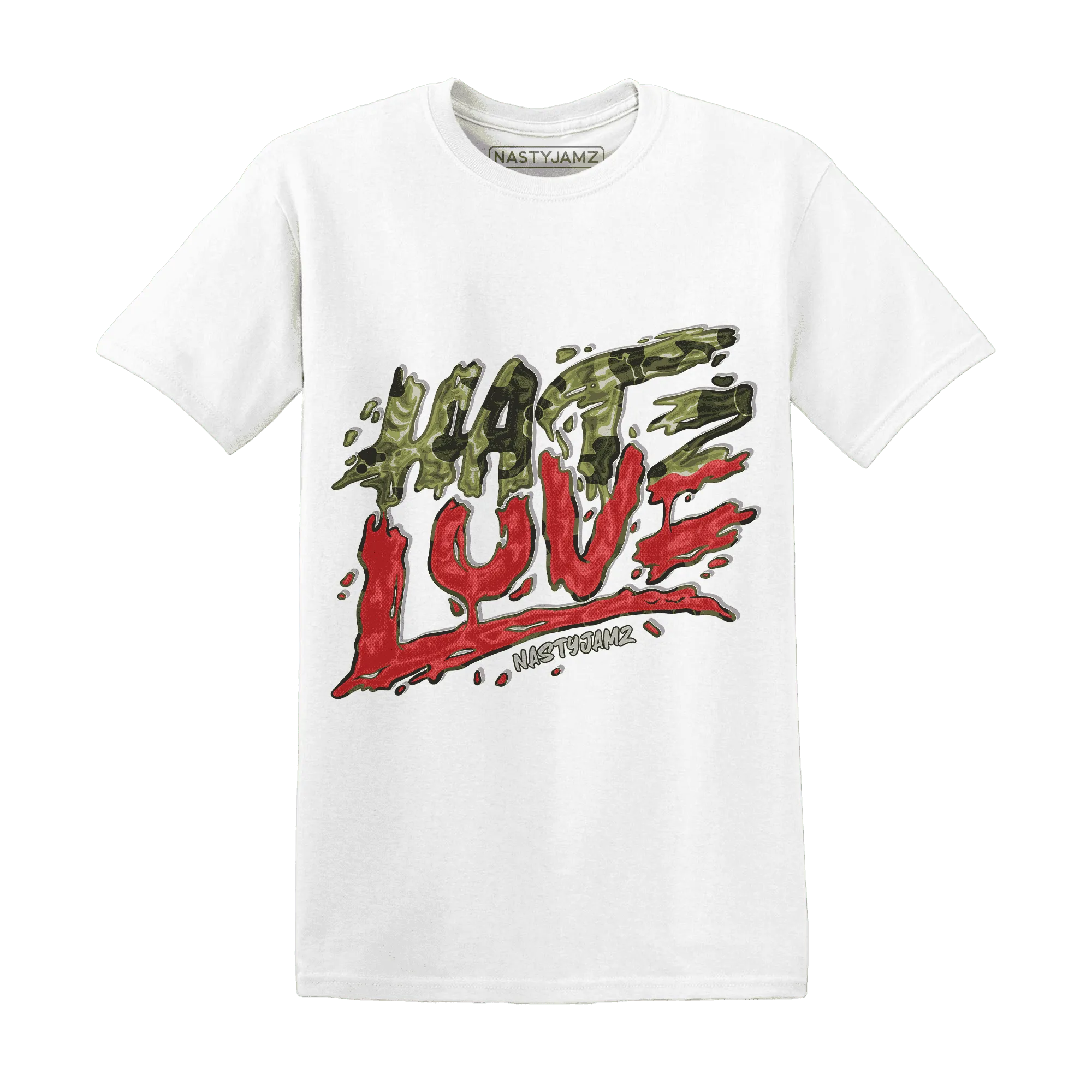 AM-90-Dark-Sage-Solar-Red-T-Shirt-Match-Love-Hate