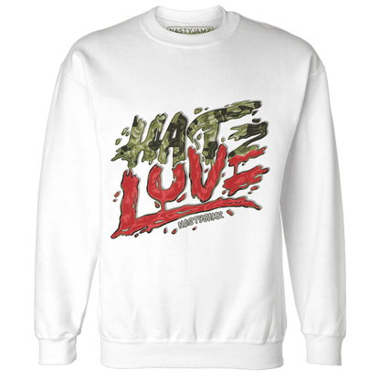 AM-90-Dark-Sage-Solar-Red-Sweatshirt-Match-Love-Hate