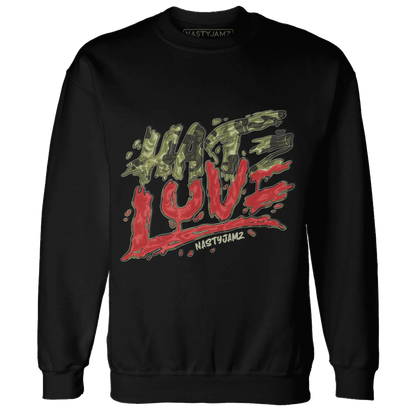 AM-90-Dark-Sage-Solar-Red-Sweatshirt-Match-Love-Hate
