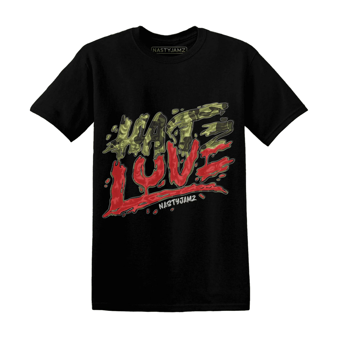 AM-90-Dark-Sage-Solar-Red-T-Shirt-Match-Love-Hate