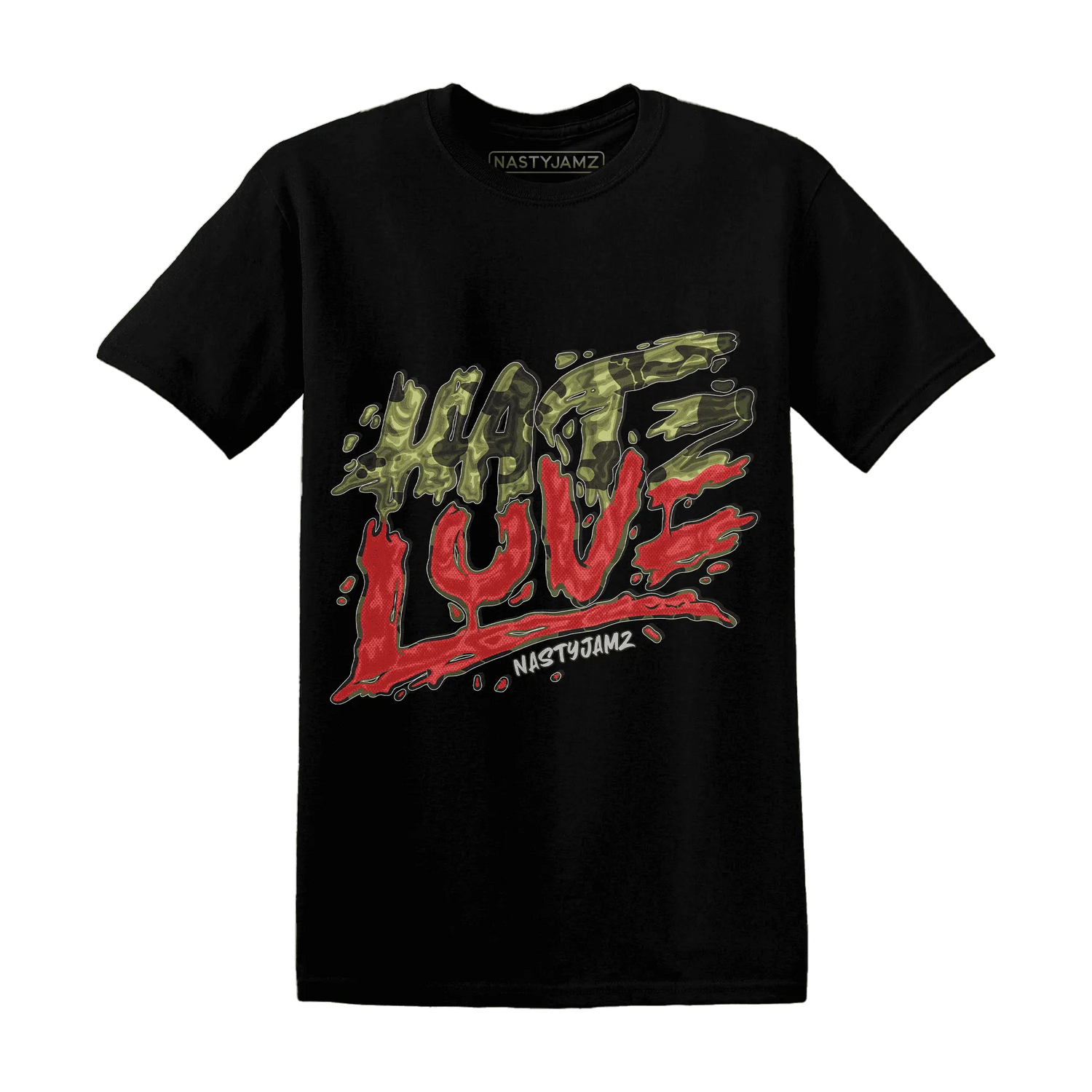 AM-90-Dark-Sage-Solar-Red-T-Shirt-Match-Love-Hate