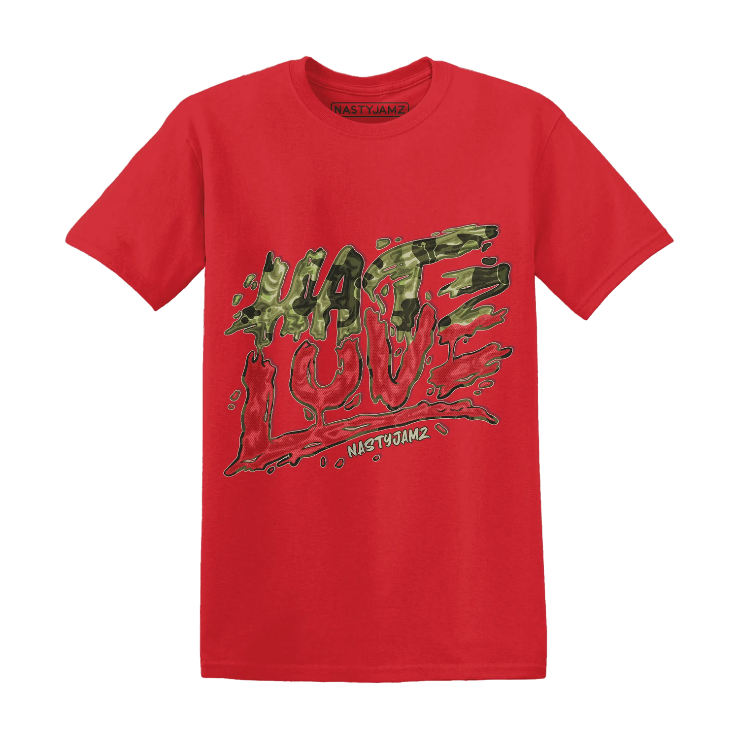 AM-90-Dark-Sage-Solar-Red-T-Shirt-Match-Love-Hate