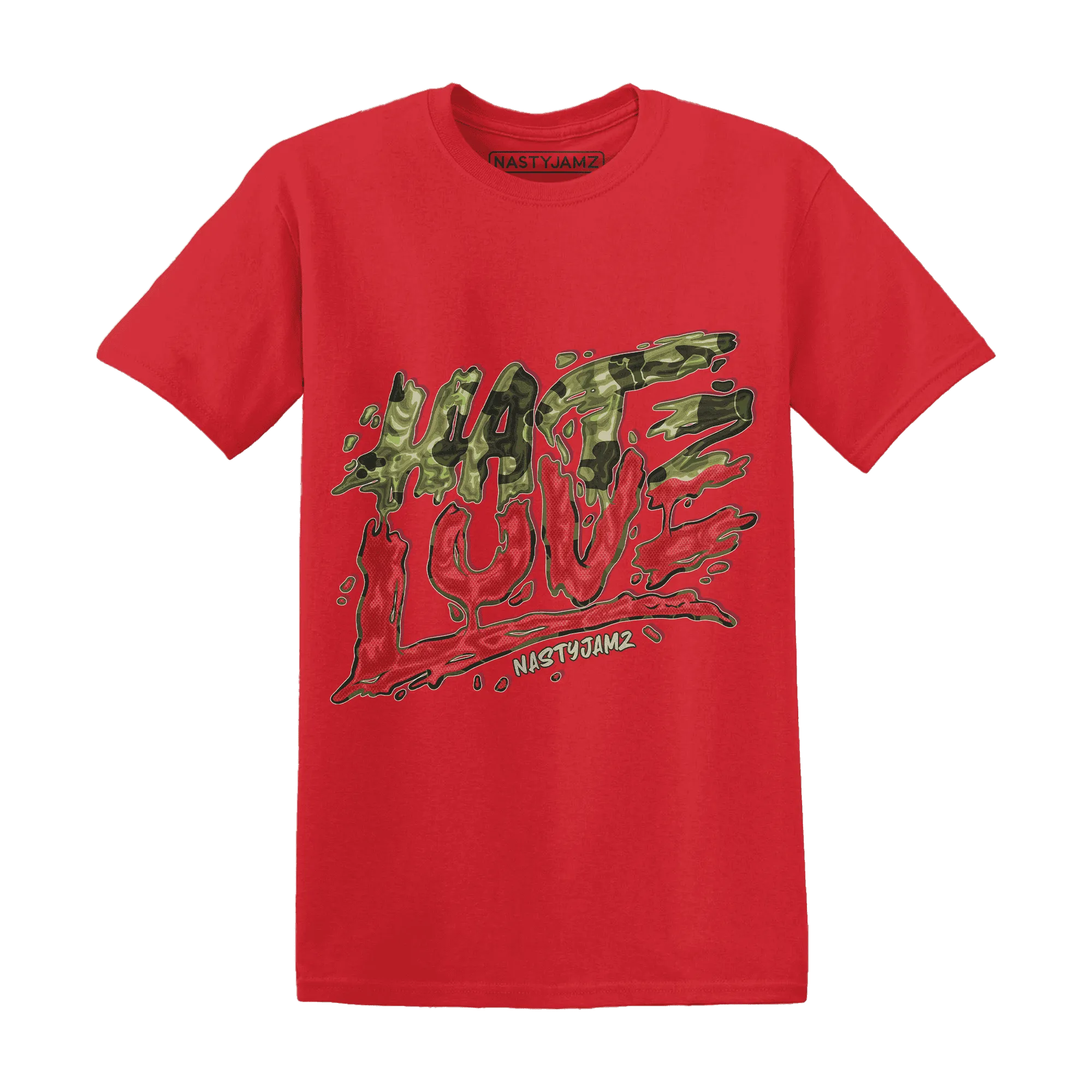 AM-90-Dark-Sage-Solar-Red-T-Shirt-Match-Love-Hate