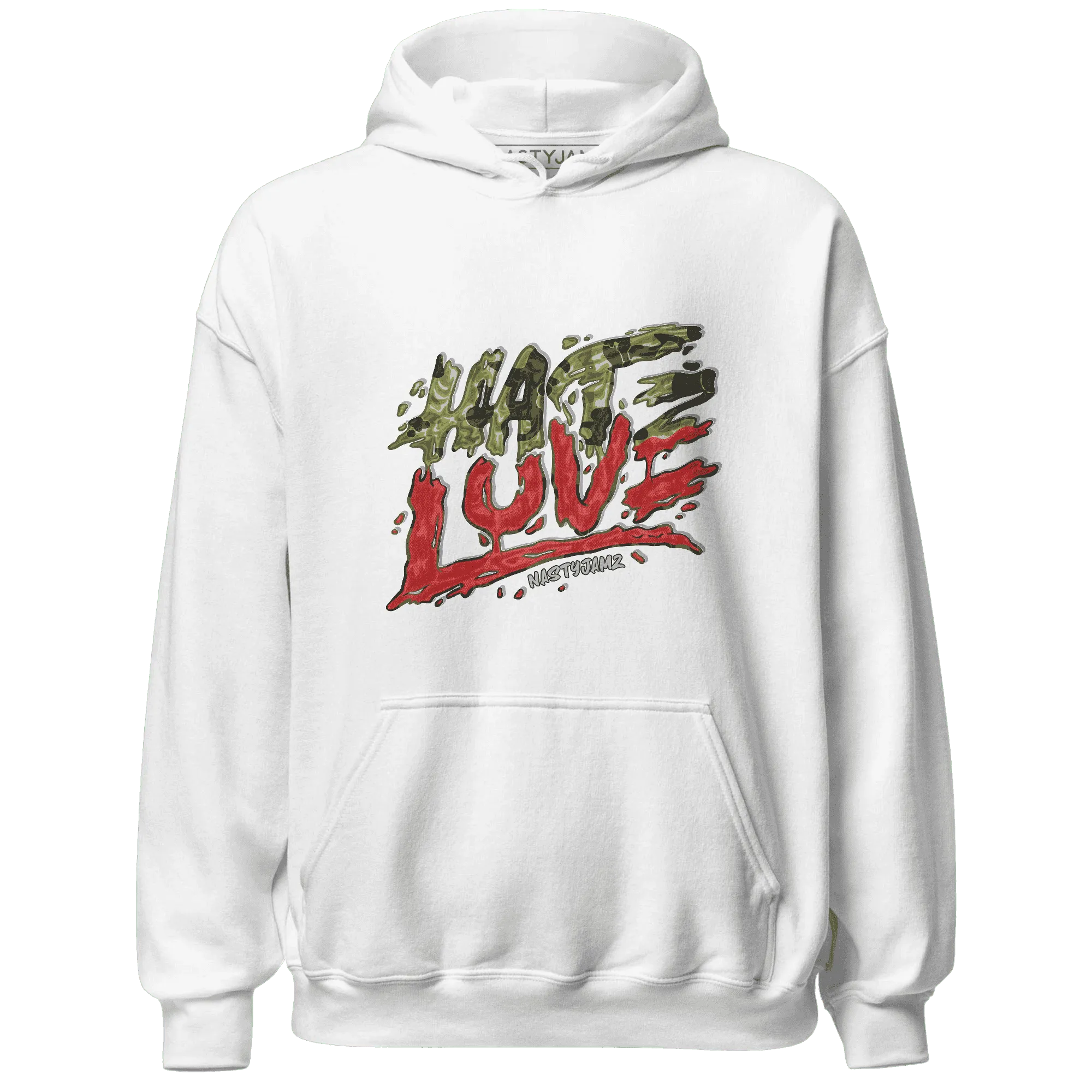 AM-90-Dark-Sage-Solar-Red-Hoodie-Match-Love-Hate
