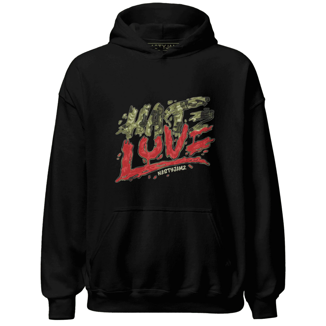 AM-90-Dark-Sage-Solar-Red-Hoodie-Match-Love-Hate