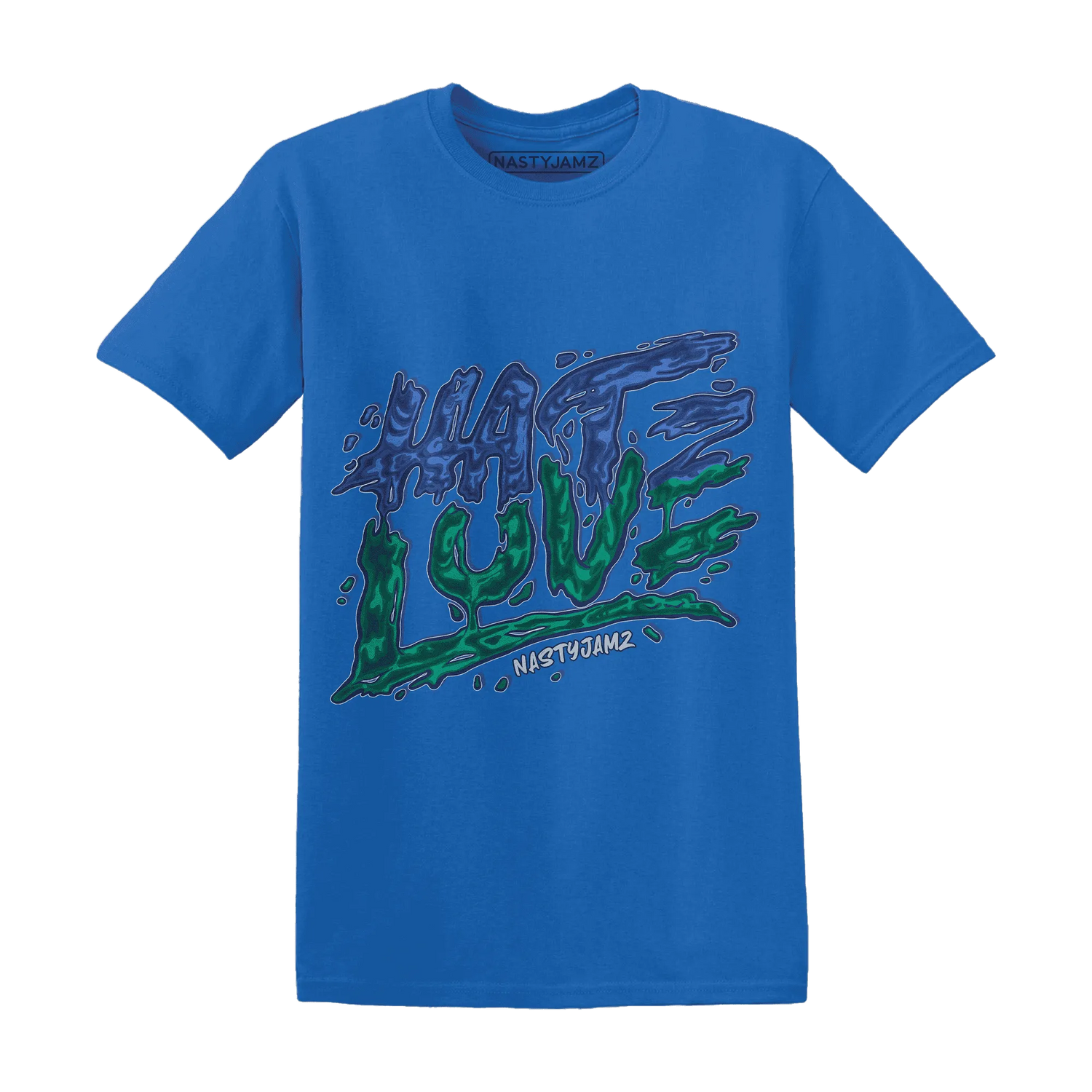 Dunk-Hyper-Royal-Malachite-T-Shirt-Match-Love-Hate