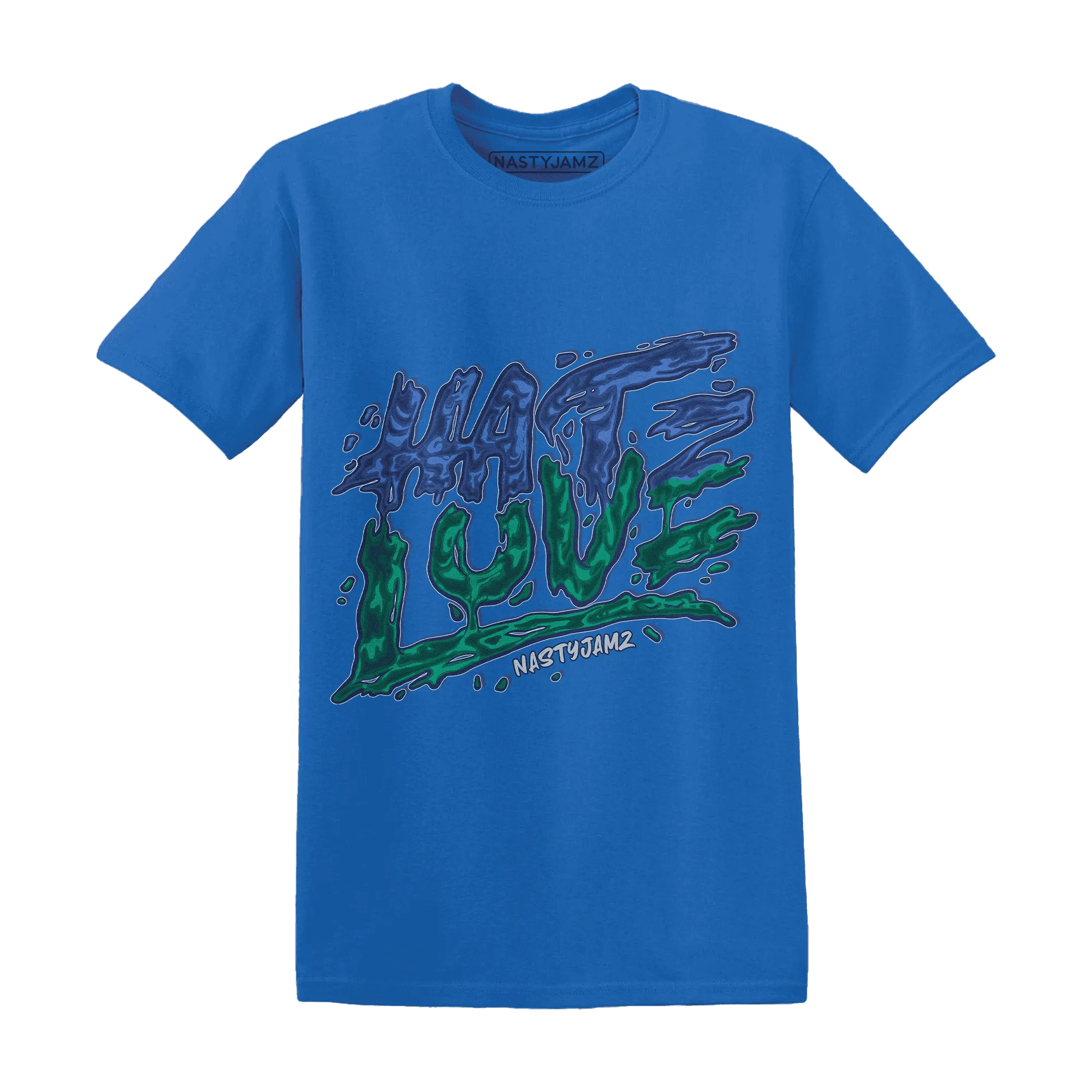 Dunk-Hyper-Royal-Malachite-T-Shirt-Match-Love-Hate