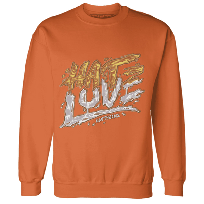 Dunk-Low-Retro-Wheat-Orange-Sweatshirt-Match-Love-Hate